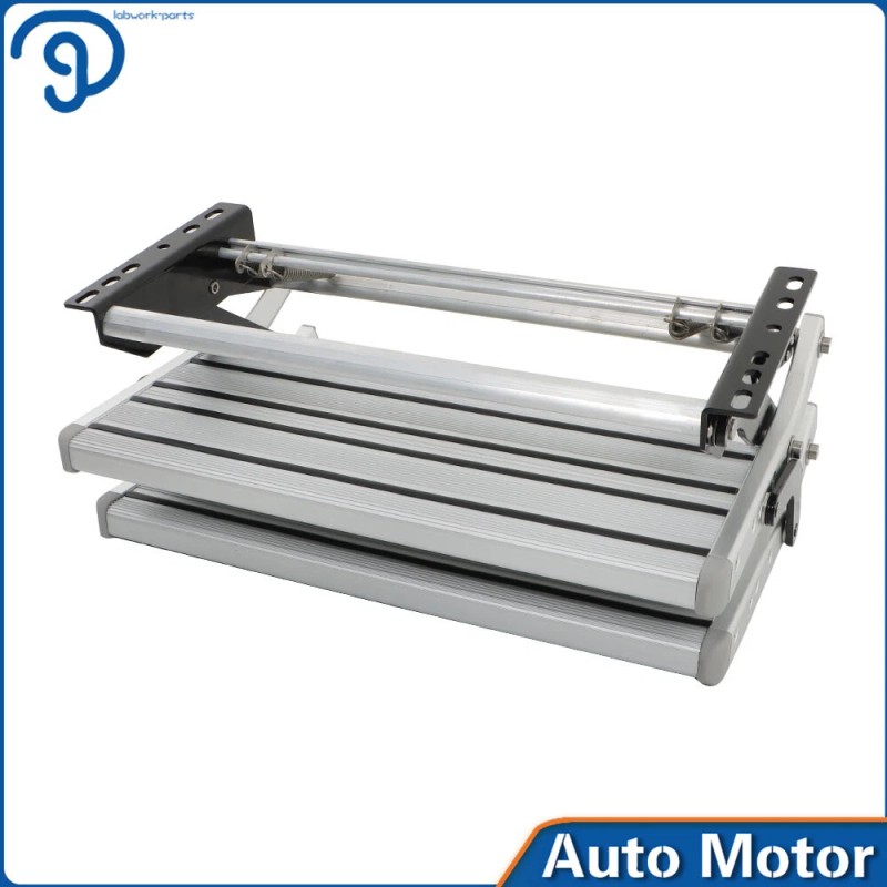 labwork RV Camper Steps Stair Anti-Slip Aluminum 2 Step Pull