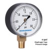 MEASUREMAN Diaphragm Type Capsule Low Pressure Gauge 3psi, 2-1/2" Dial,