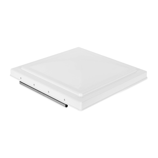 Camco RV Vent Lid | Features an Impact-Resilient Unbreakable Polycarbonate Construction, Comes Pre-Assembled, and Easy to Install (40168),White