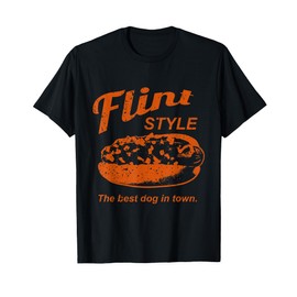 Flint Style Coney Hot Dog T-Shirt T-Shirt