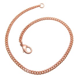 11 Inch Solid Copper Anklet CA610G-11AP - 1/8 of an inch wide - Made in the USA