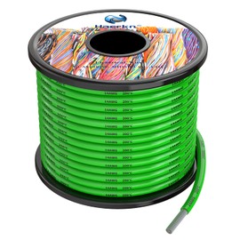 14awg Silicone Electrical Wire Cable 30ft Green 14 Gauge Hookup Wires kit Stranded Tinned Copper Wire Flexible and Soft High Temperature Resistance