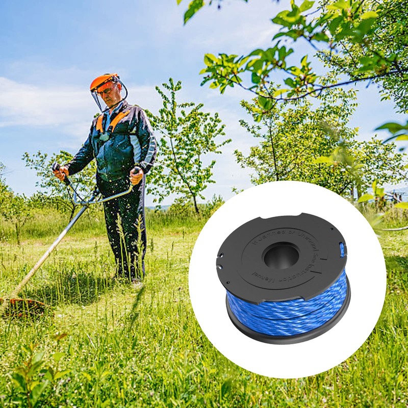 Line String Trimmer Replacement Spools, 1.65mm 12.2m Spool lines Compatible