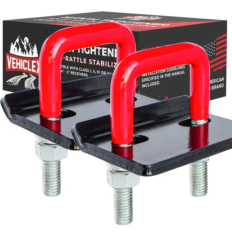 Vehiclex 2 Hitch Stabilizers for 1.25" to 2" Hitches –