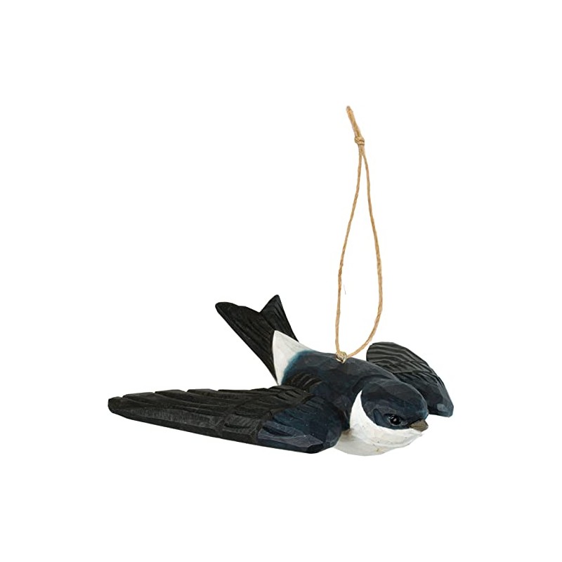 Wildlife Garden Ornamental Bird Wooden Bird Meal Schwalbe – Hand