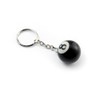 BeeSpring 8 Ball Keychain Creative Key Chain Diameter 0.98 In