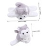 BESPORTBLE Cute Husky Plush Snap Bracelet for Adorable Puppy Stuffed