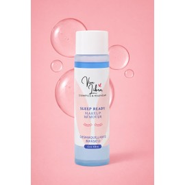 Sleep Ready Makeup Remover- Desmaquillante Bifásico- Elimina el Maquillaje a Prueba de Agua- Vive Libre Cosmetics