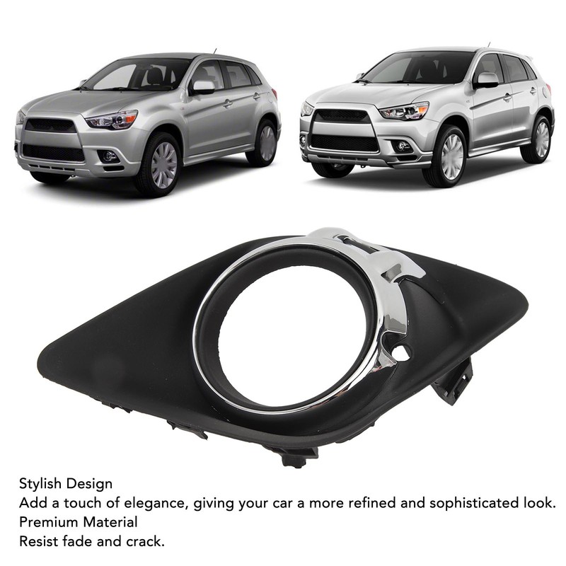 Car Fog Light Chrome Trim Stylish Look Fog Lamp Cover