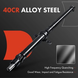 A-Premium Rear Complete Drive Shaft Prop Shaft Driveshaft Assembly [Automatic 5 Speed Transmission] Compatible with Subaru Legacy 2005 2006 2007 2008 2009 2.5L, Turbocharged only, Replace# 27111AG06A