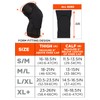 Ergodyne Proflex 525 Lightweight Padded Knee Sleeves (Pair)