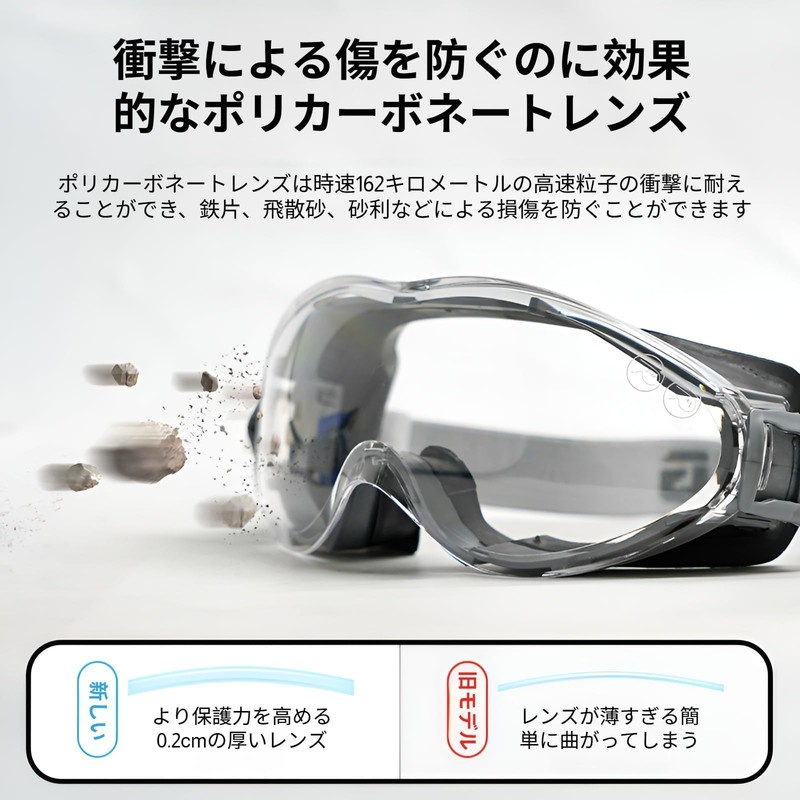 ahomeone Dustproof Goggles, Volcanic Ashes, Protective Glasses, For Work, Pollen