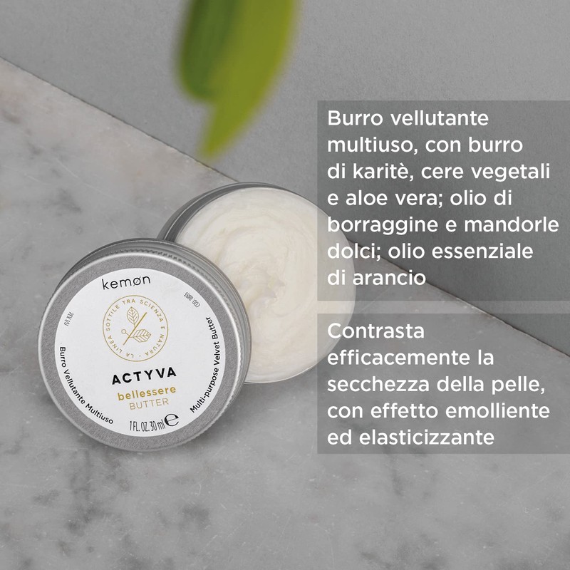 Kemon Actyva Bellessere Butter - Body Cream for Velvety Soft