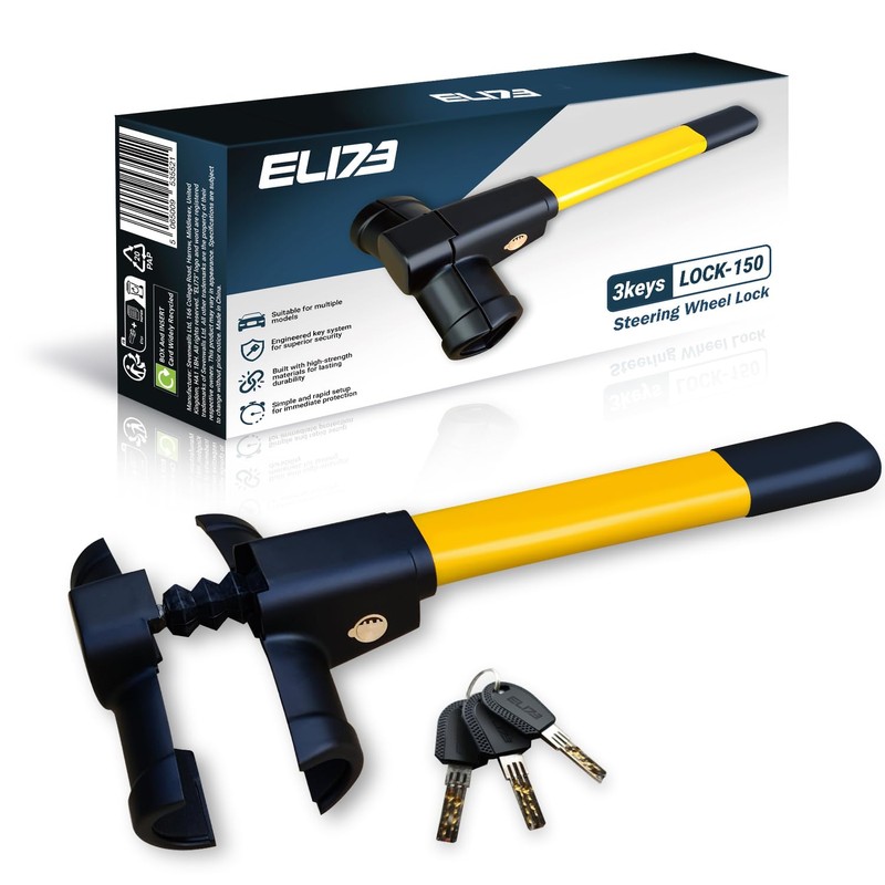 Steering Wheel Lock for Cars & Vans - Car Lock