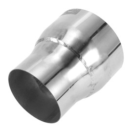 Motoforti 3.5" OD to 4.5" OD Mandrel Exhaust Pipe Adapter Concentric Reducer Car Exhaust Pipe Tubing Piping Adapter 5inch/127mm Length T304 Stainless Steel Silver Tone