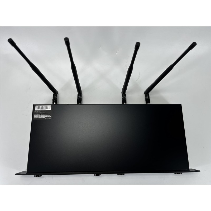 MicrocQueen Wireless Microphone System, 4-Channel UHF Professional Mic, Auto Pairing