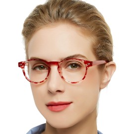 OCCI CHIARI Blue Light Reading glasses Women 1.0x Computer Readers for Petite Face(1.0 1.25 1.5 1.75 2.0 2.25 2.5 2.75 3.0 3.5 4.0 5.0 6.0)