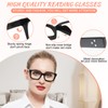 OCCI CHIARI Large Reading Glasses Women 1.0 Square Reader Oversized