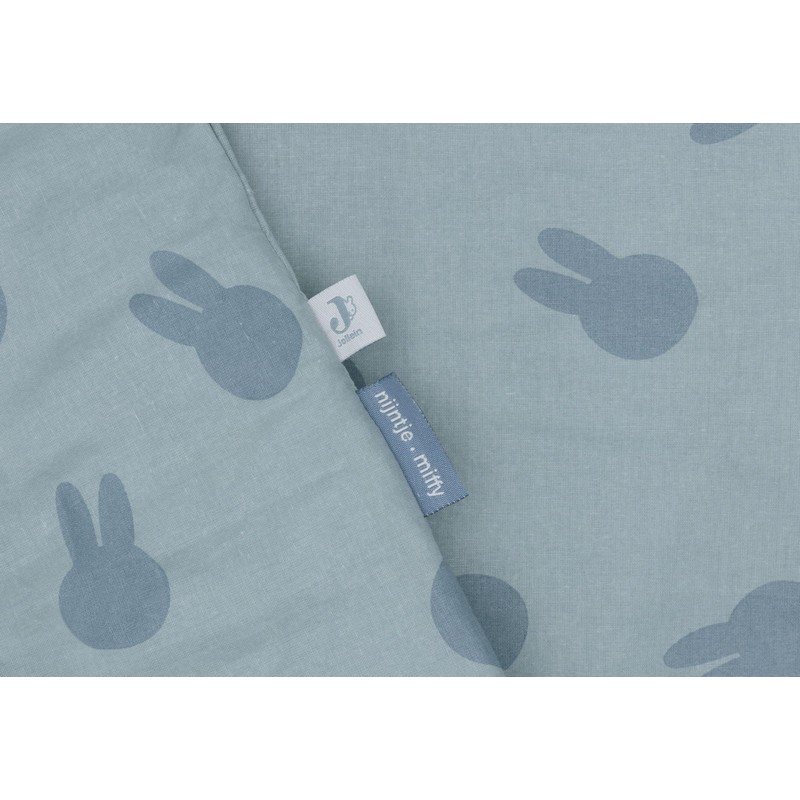 Jollein Children's Bed Linen – Miffy Shadow Sea Green –