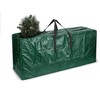 RamÂ® Green Jumbo Heavy Duty Christmas Tree Storage Bag Fits 9FT Tall Xmas Trees PVC Reinforced Waterproof Xmas Tree Bag Storage Bag
