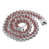Halukakah Diamond Cuban Link Gold Chain for Men Iced Out,13MM