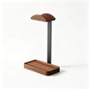 Solid Wood Headphone Stand for Gaming and Office Desks –