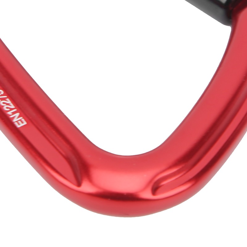 Locking Carabiner Clip DRing Hook Safety Bearing Buckle for Climbing