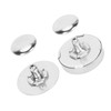 50 Sets Magnetic Button Clasp Snaps 18x5mm Thick High Hardness