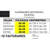 Suspensorio Clínico Ortopédico Transpirable 13cm De Ancho Negro Grande 34