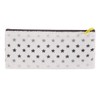 Nici 40728 Smiley pencil case in yellow with stars, plush,