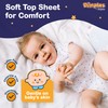 Dimples Booster Pads, Baby Diaper Doubler Inserts with Adhesive -