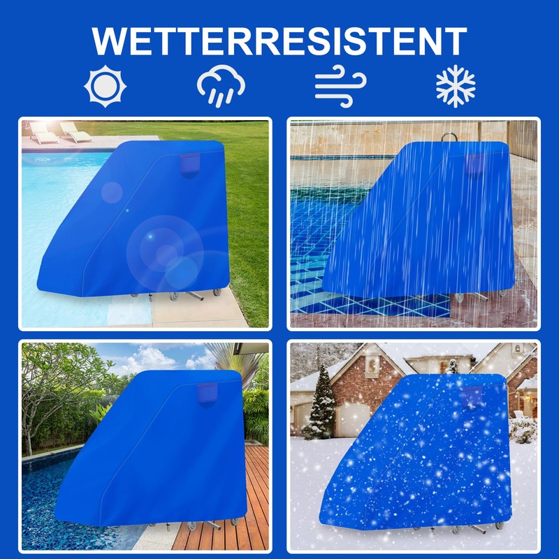 Lift Pool Chair Protective Cover, 600D Heavy Duty Swimming Pool