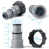 Pool Hose Adapter A with Collar for Intex Threaded Connection