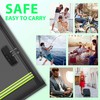 ZJTAPE Fireproof and Waterproof Bag with Lock - Document Bag