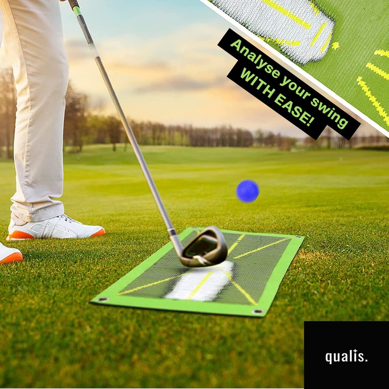 Qualis Golf Training Mat For Swing Detection | Golf Swing