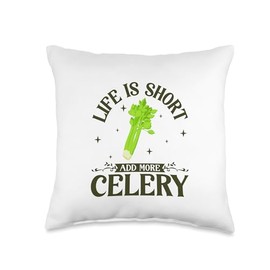Add more Celery Throw Pillow