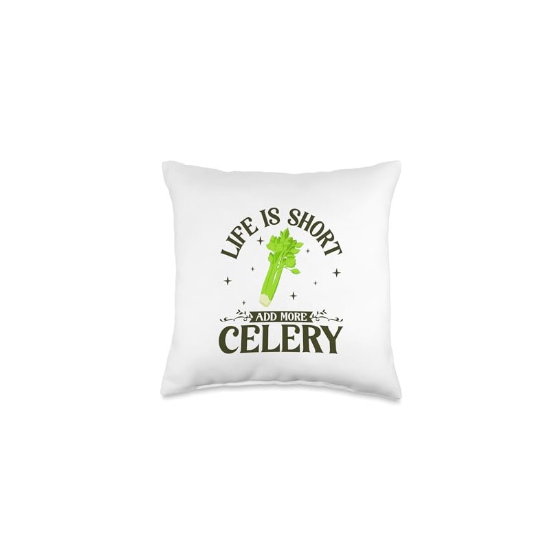 Add more Celery Throw Pillow