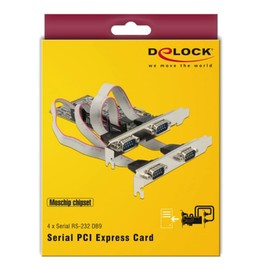 DeLOCK PCI Express Card 4 x Serial
