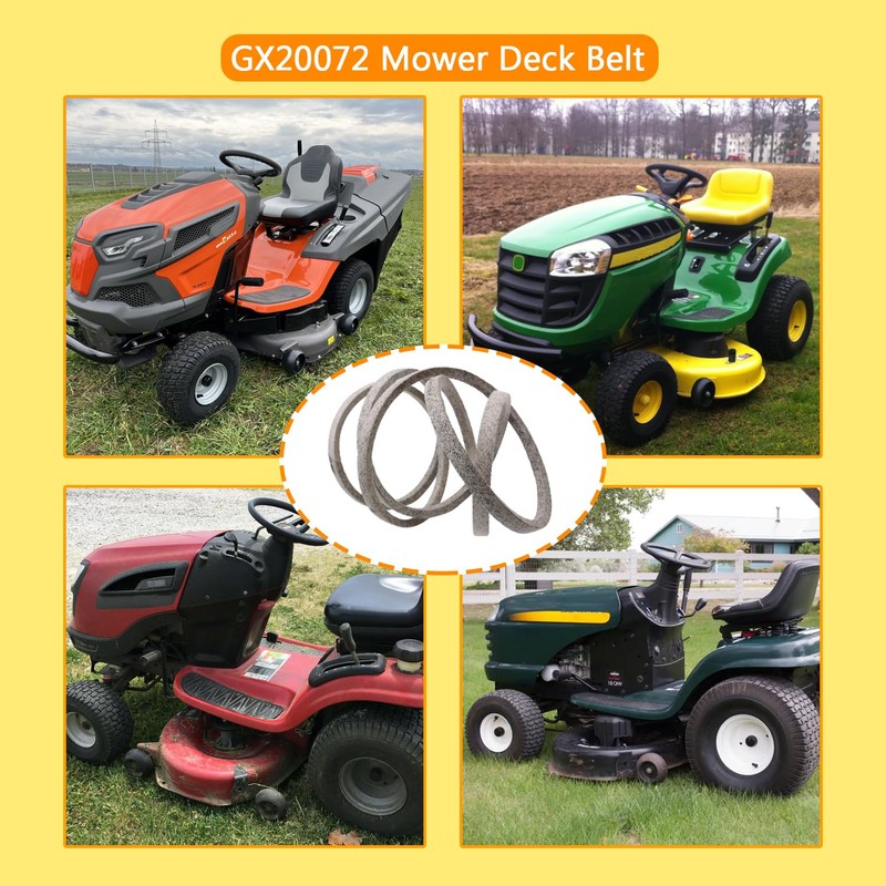 GX20072 104in. Mower Deck Belt Fits for J &D D100