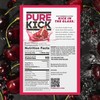 PURE KICK Energy Singles To Go Drink Mix, Black Cherry