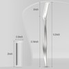 FEISIER Metal Eyebrow Razor, Professional Facial Razors for Women &