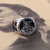 St Michael The Archangel Catholic Medal Stainless Steel Amulet Ring,