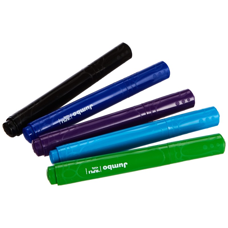 APLI Kids 16804 Jumbo Felt Tip Pens Pack of 10