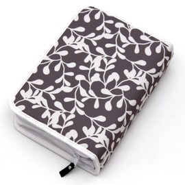 Soka Gakkai New Edition Book Complete Works Case Cover with Pen Holder, Zipper Type to Prevent Stains, Nichiren Daijin, Nordic Style, Arabesque