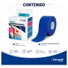 Cinta Kinesiológicas Vendaje Neuromuscular Tape 5mx5cm Color Azul