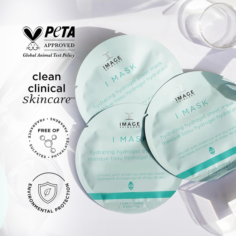 IMAGE Skincare I MASK Hydrating Hydrogel Sheet Mask (5 pack),