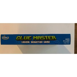 ThinkFun NEW Clue Master ~ Logical Deduction Game By Think Fun ~ Single Player Ages 8+