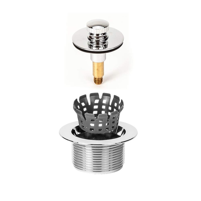 Universal Lift n Lock (Push Pull) Bath Tub/Bathtub Drain Stopper