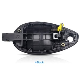 FAERSI - Manija de puerta exterior delantera derecha lado del pasajero repuesto para 2003 2004 2005 2006 2007 2008 Hyundai Tiburon manija de puerta, 82660-2C000