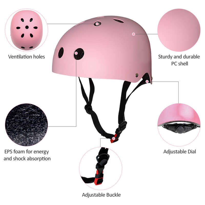 [通拓商品]Children Protective Gear Set 7 in 1 Adjustable Helment Knee